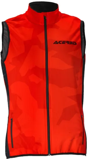 Acerbis X-Wind motorcycle vest, red
