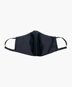 Adjustable Black Satin Mask