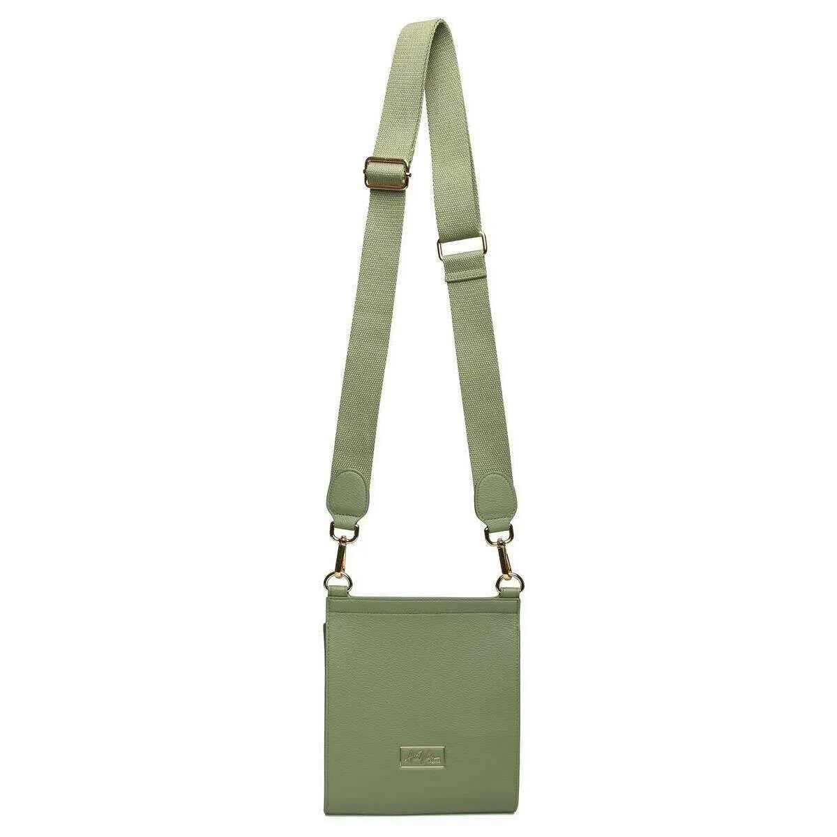 Alice Wheeler London Bloomsbury Crossbody Bag - Sage Green