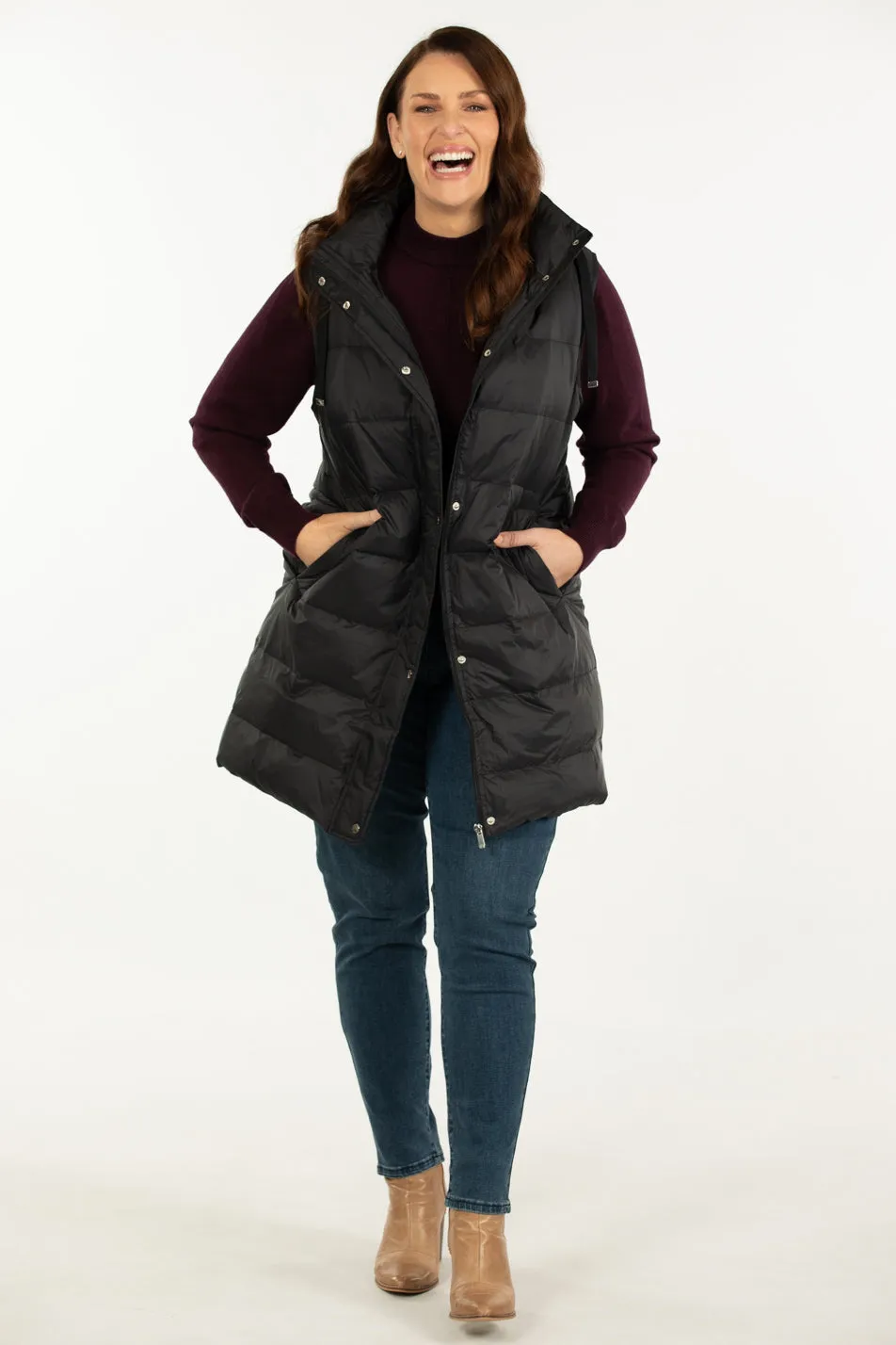 AVANT LONGLINE DOWN VEST