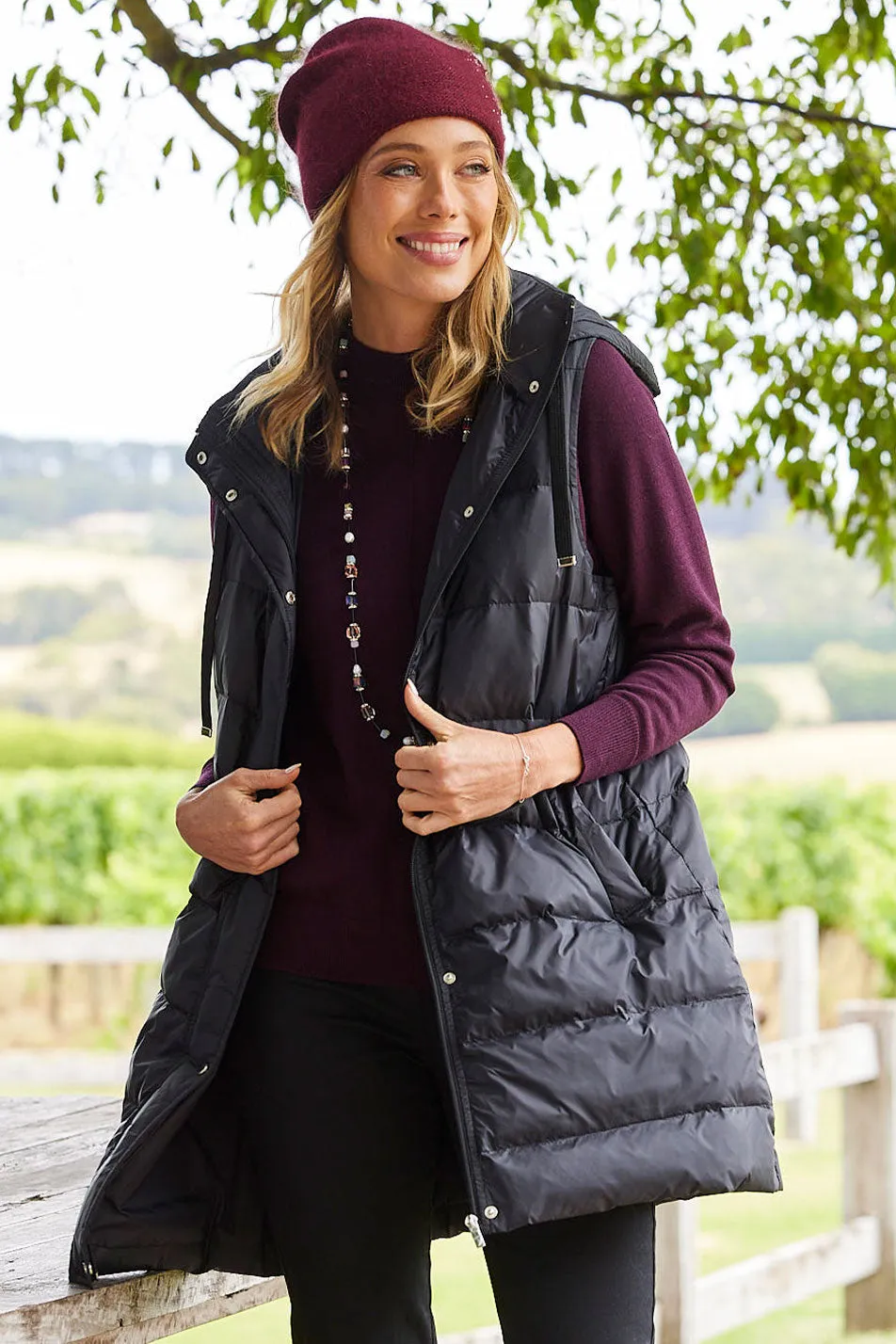 AVANT LONGLINE DOWN VEST