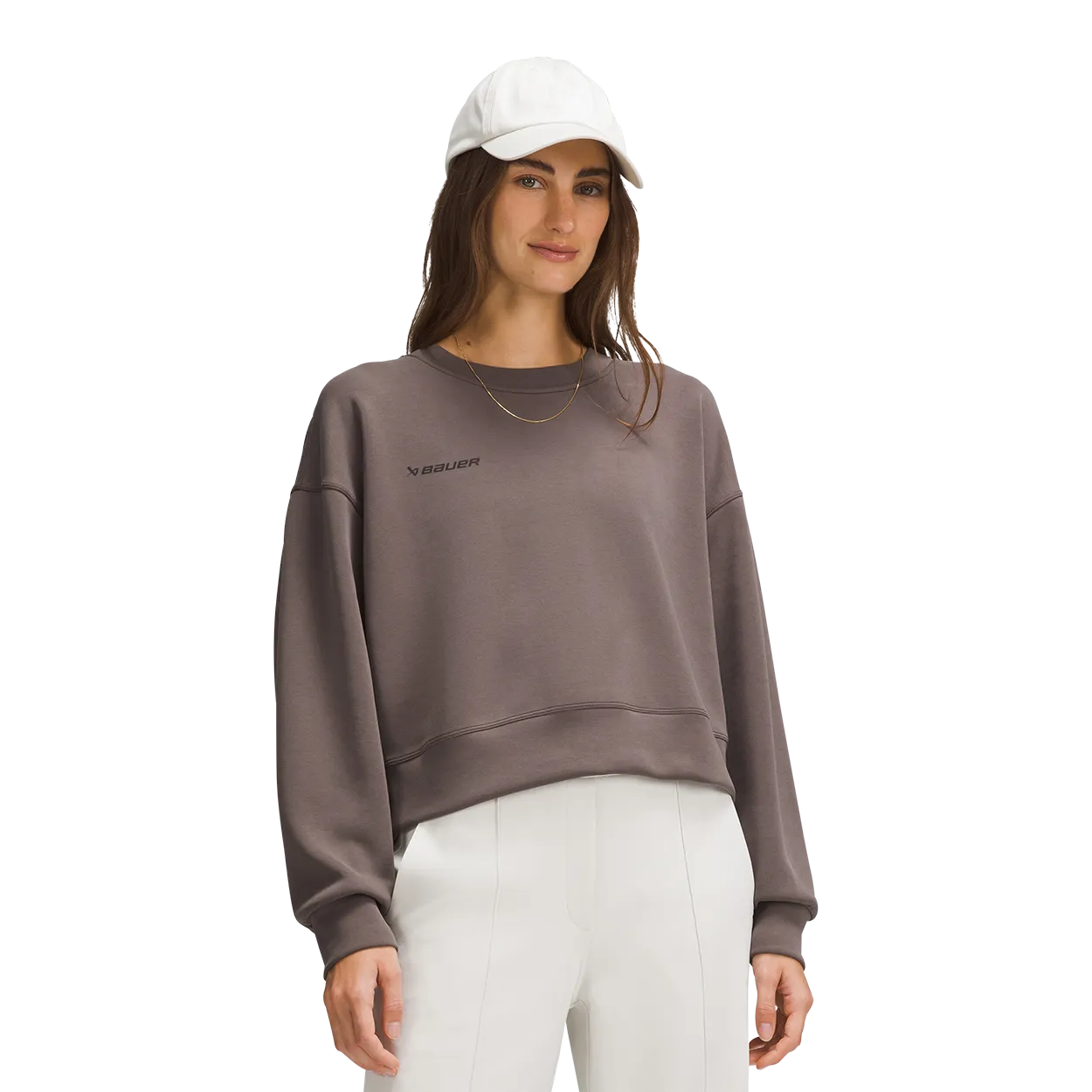 BAUER lululemon CROP CREW WOMENS