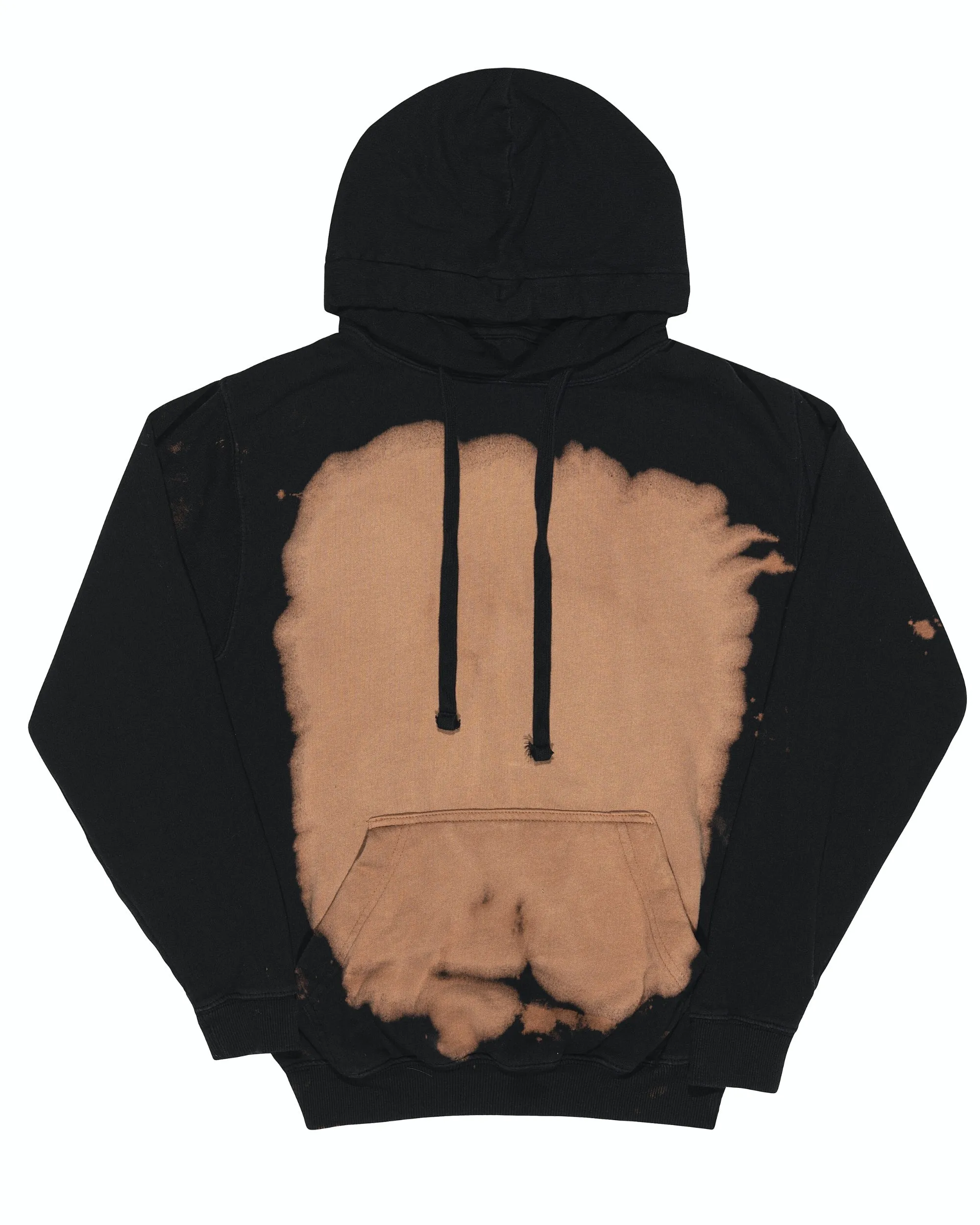 Bleach Wash Premium Fleece Hoodie - Giza
