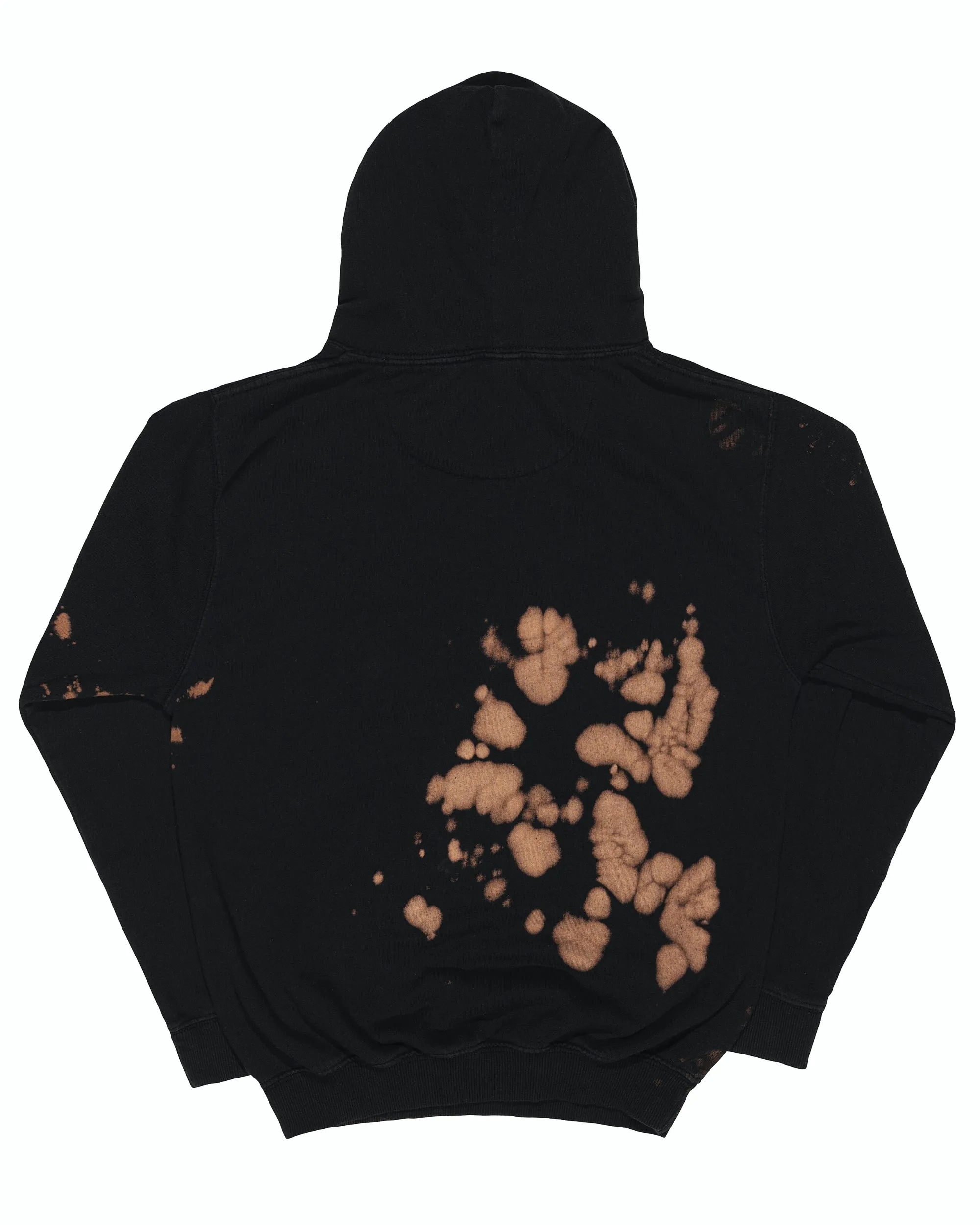 Bleach Wash Premium Fleece Hoodie - Giza
