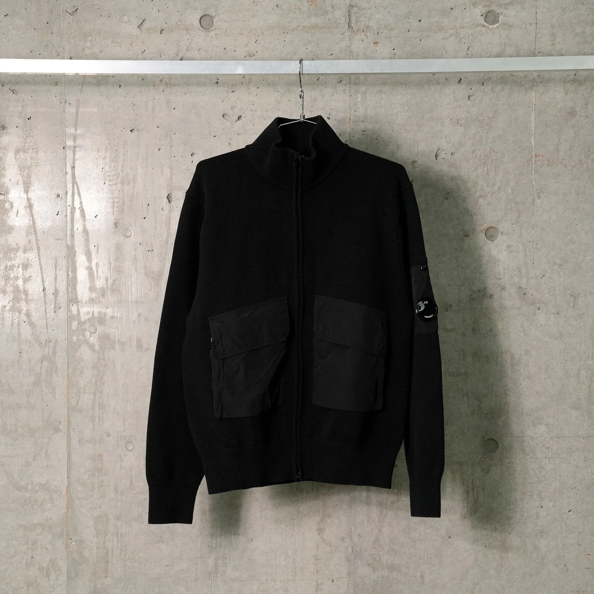 CARDIGAN COTTON MIXED / 999:BLACK