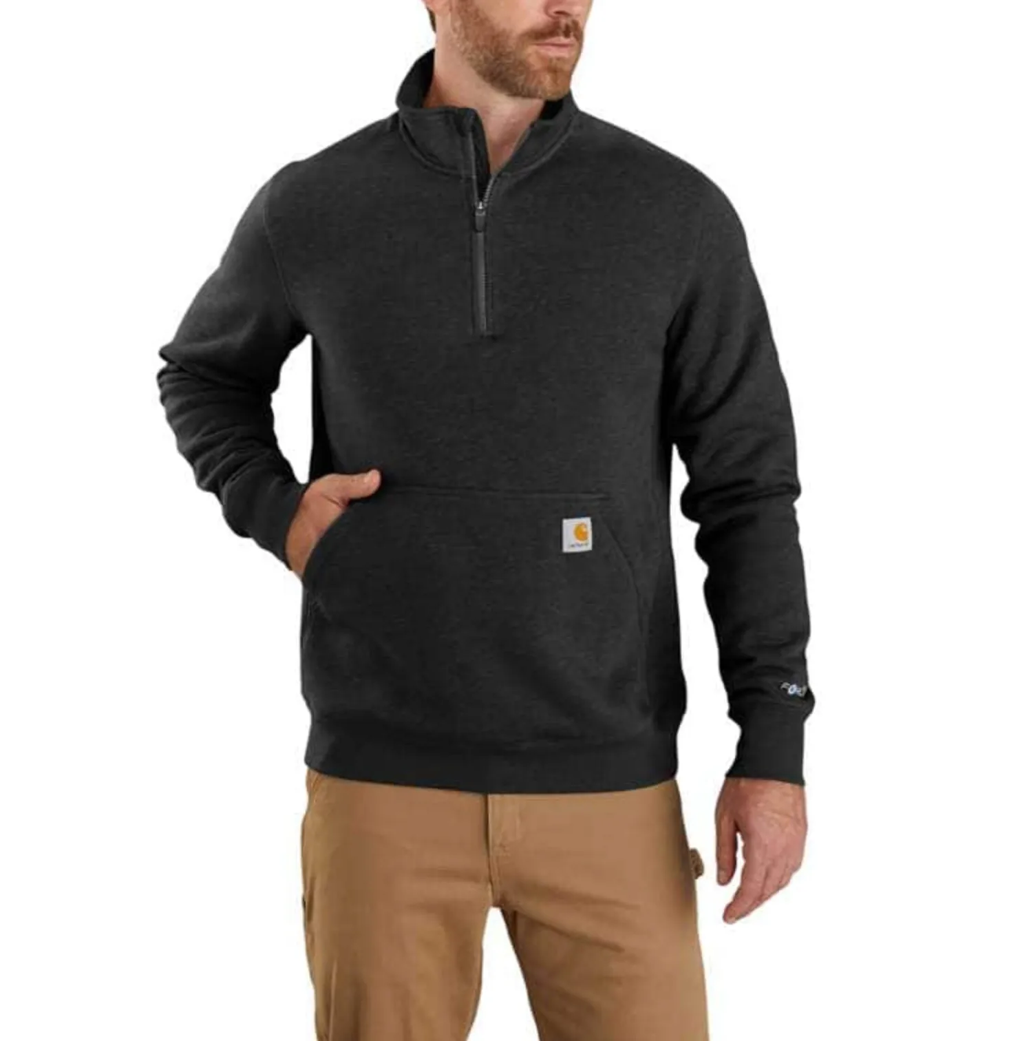 CarharttForce 1/4 Zip Pkt Sweatshirt