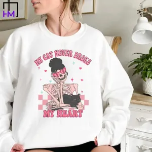 Cat Lover Valentines Day Shirt, Womens Valentines Day Gift, Groovy Valentine Shirt, Girl Valentine Shirt, Self Love Valentine
