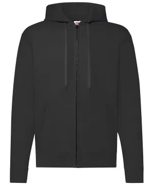 Classic 80/20 hooded sweatshirt jacket | Black