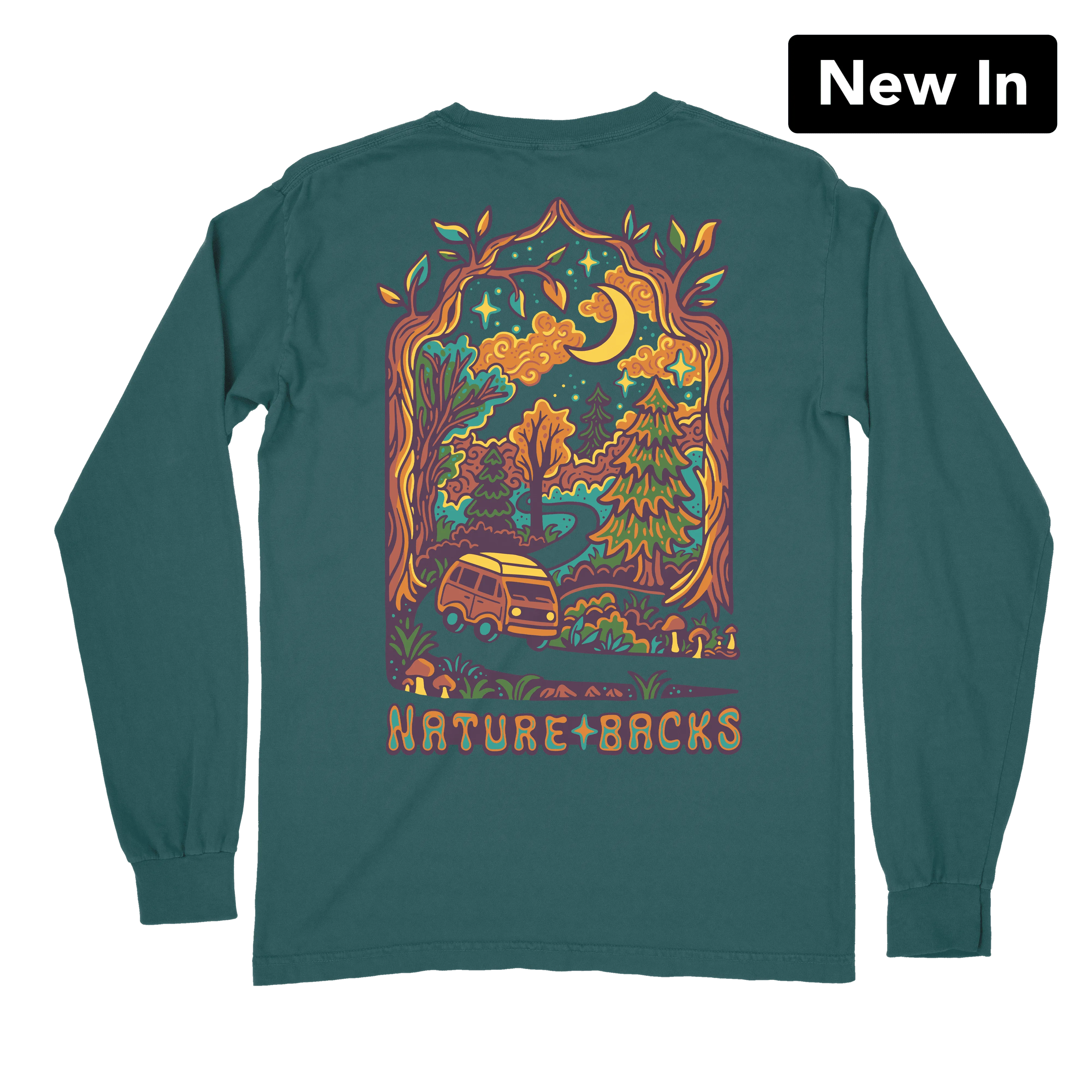 Cosmic Camper Long Sleeve (Spruce)