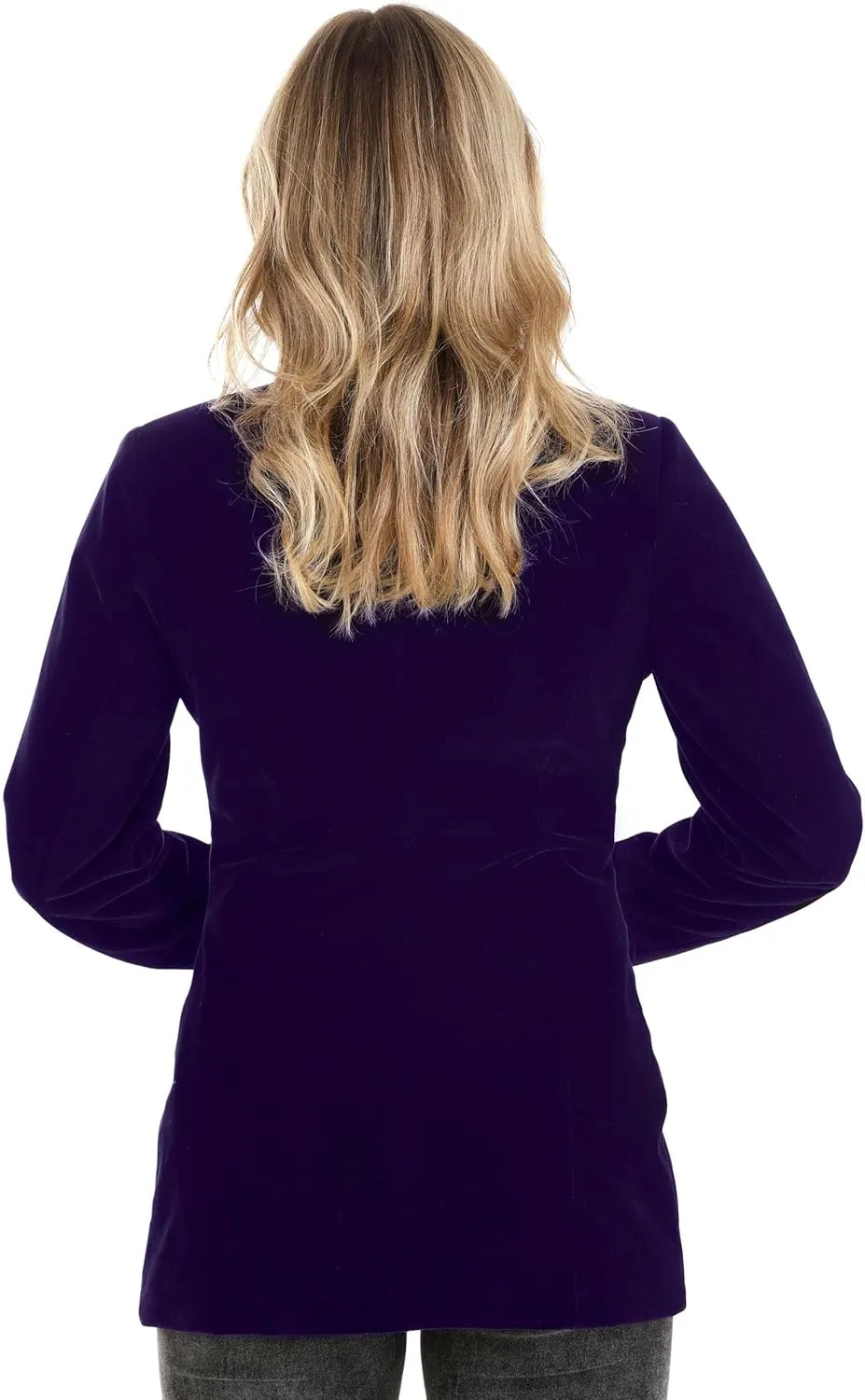 Disney Hocus Pocus Women's Purple Blazer - Officially Licensed Business Casual Jacket