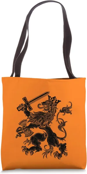 DUTCH LION OF THE NETHERLANDS NEDERLAND HOLLAND ORANGE Tote Bag