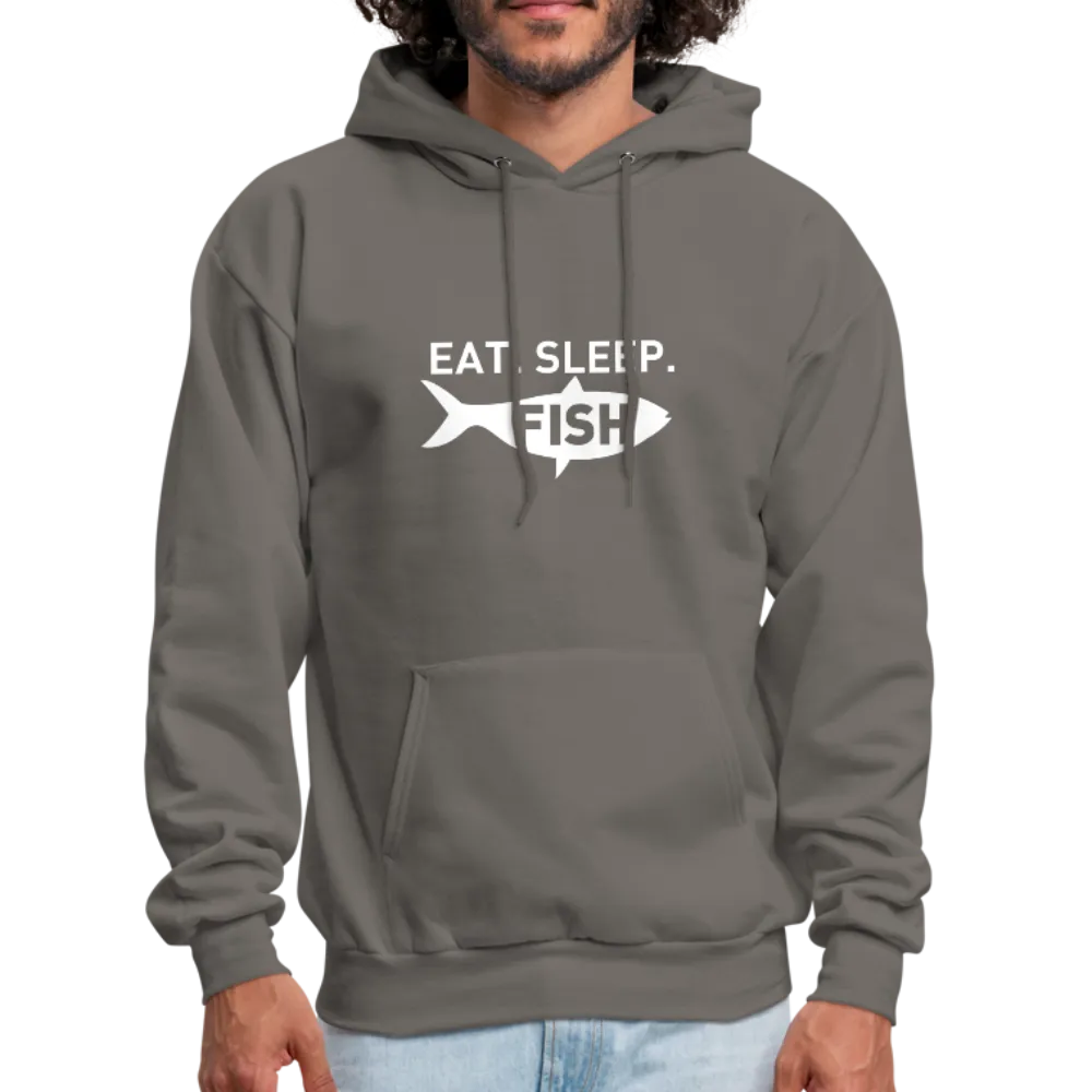 Eat Sleep Fish Men's Hoodie