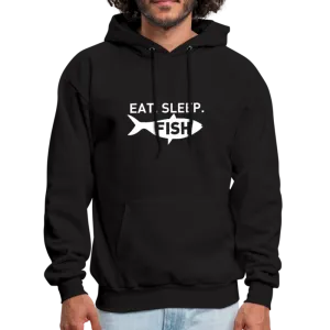 Eat Sleep Fish Men's Hoodie