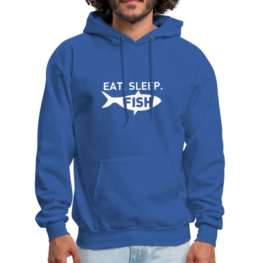 Eat Sleep Fish Men's Hoodie