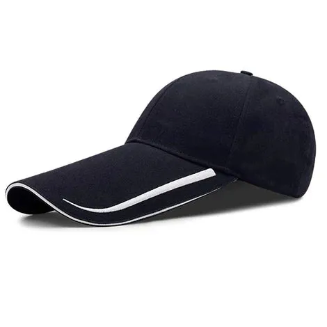 Extra Long Bill 100 Washed Cotton Baseball Cap