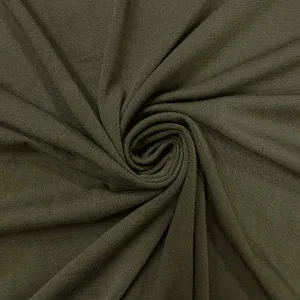 Fern Green Solid Rayon Spandex Jersey Knit Fabric