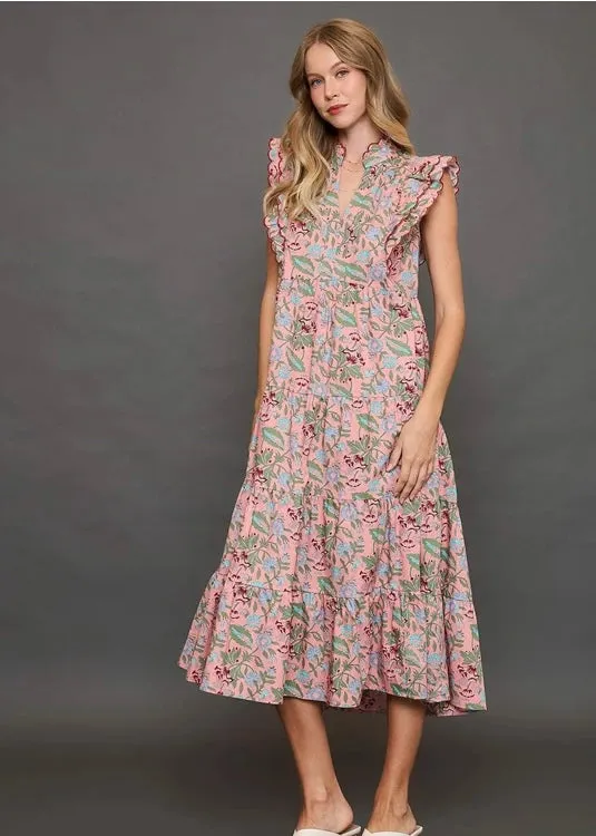 Floral Garden Maxi Dress
