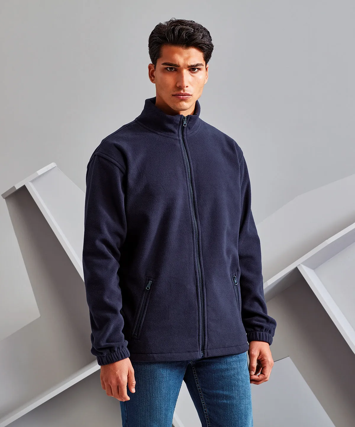 Full-zip fleece | Navy