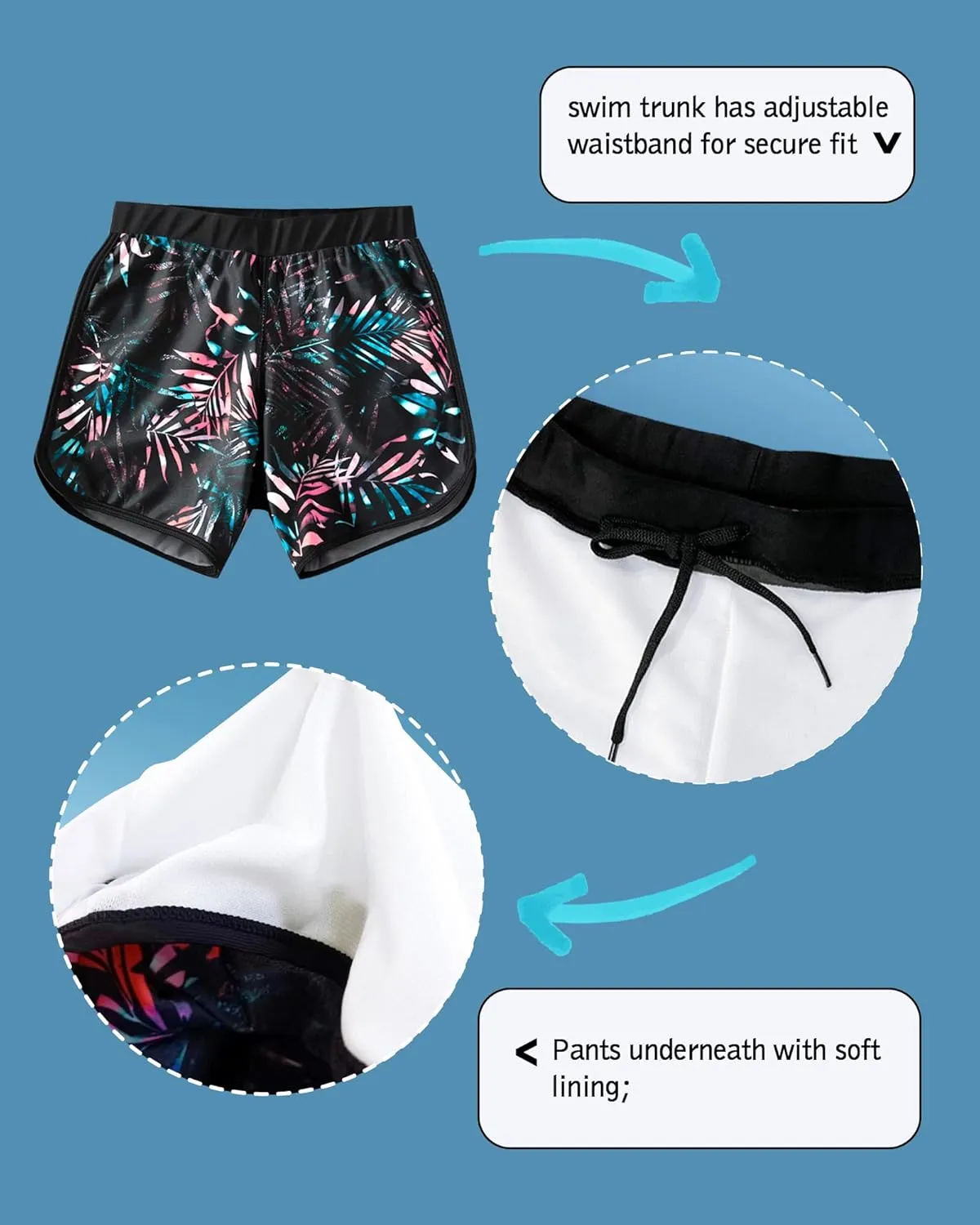 Girls Long Sleeve Swimsuits 2 Pieces Set Rash Guard Swimwear Quick Dry Surfing Wetsuit for Kids Bathing Suit 5-16 Years