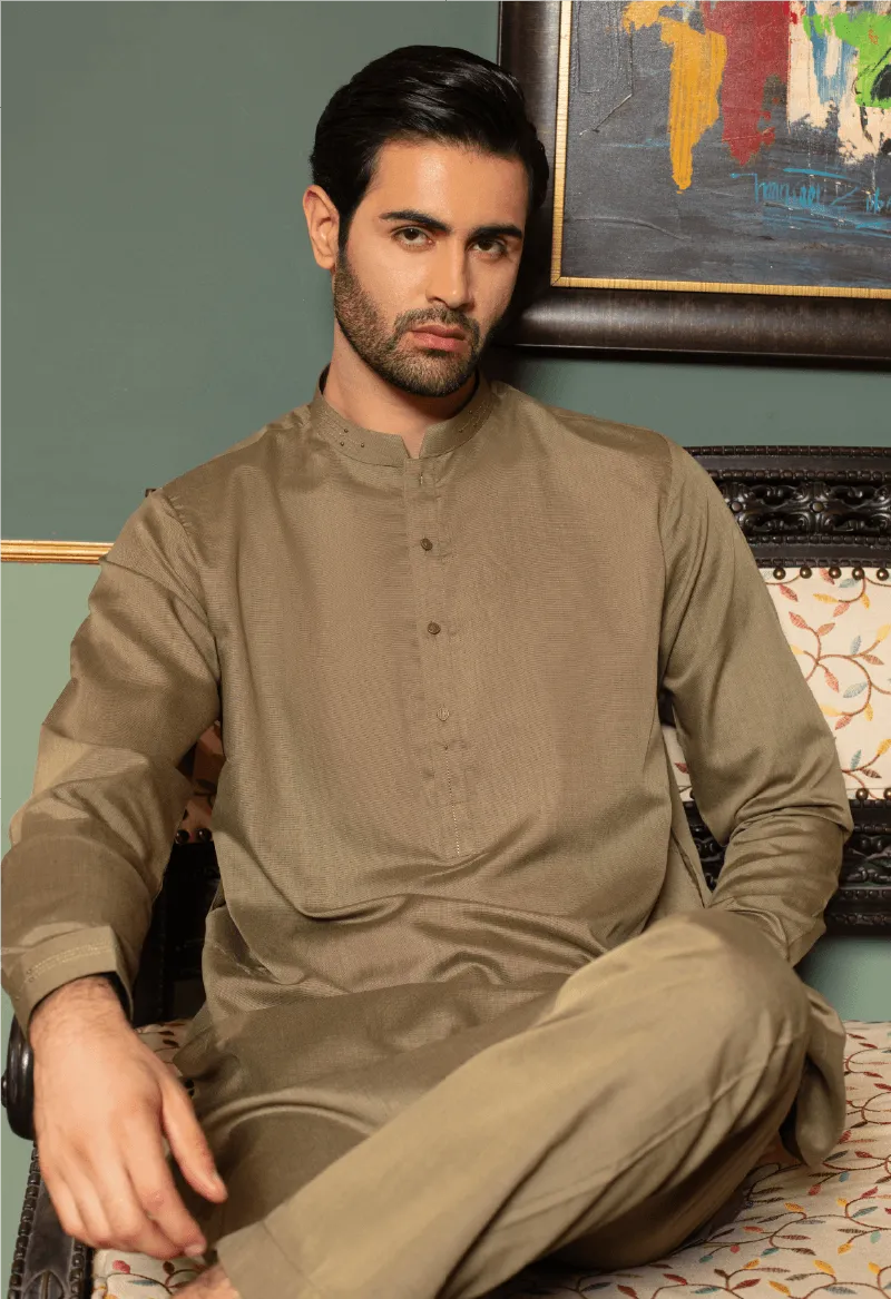 Green Kurta pajama - D062311KP