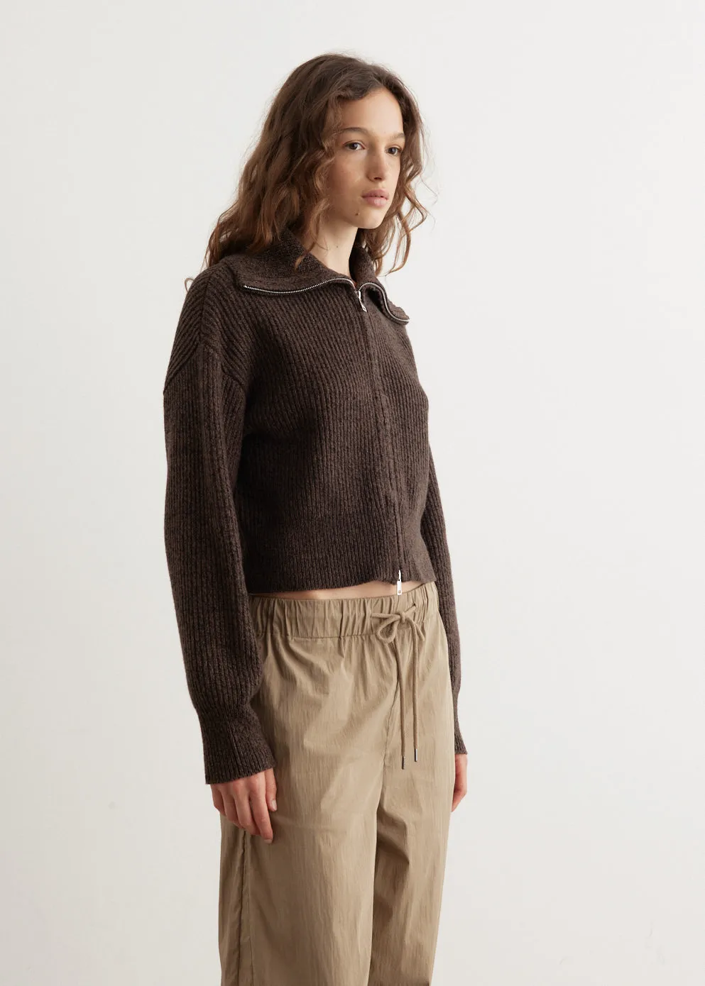 Hope Chunky Zip Knit