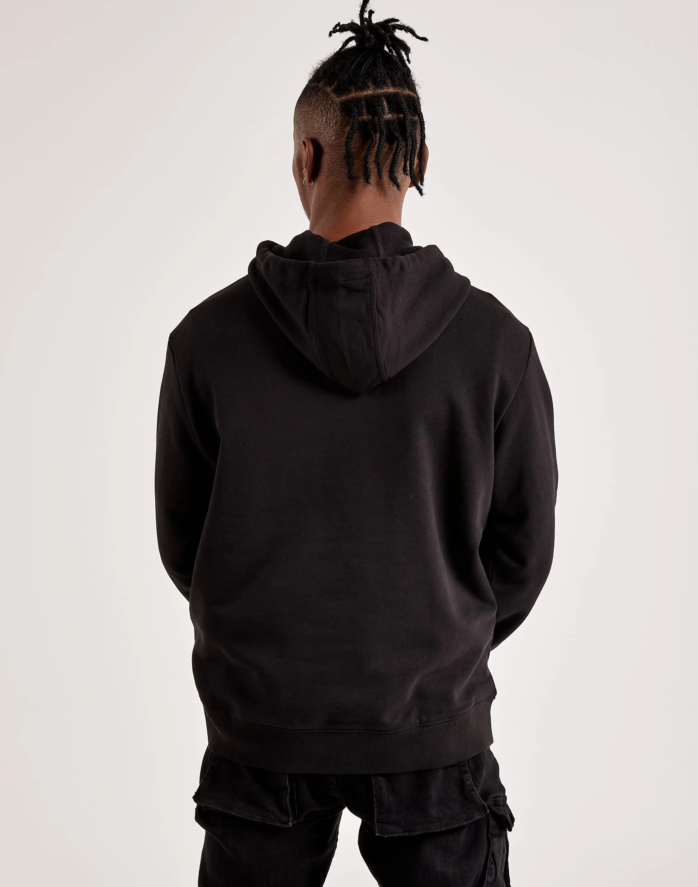 Hugo Stacked Box Logo Hoodie