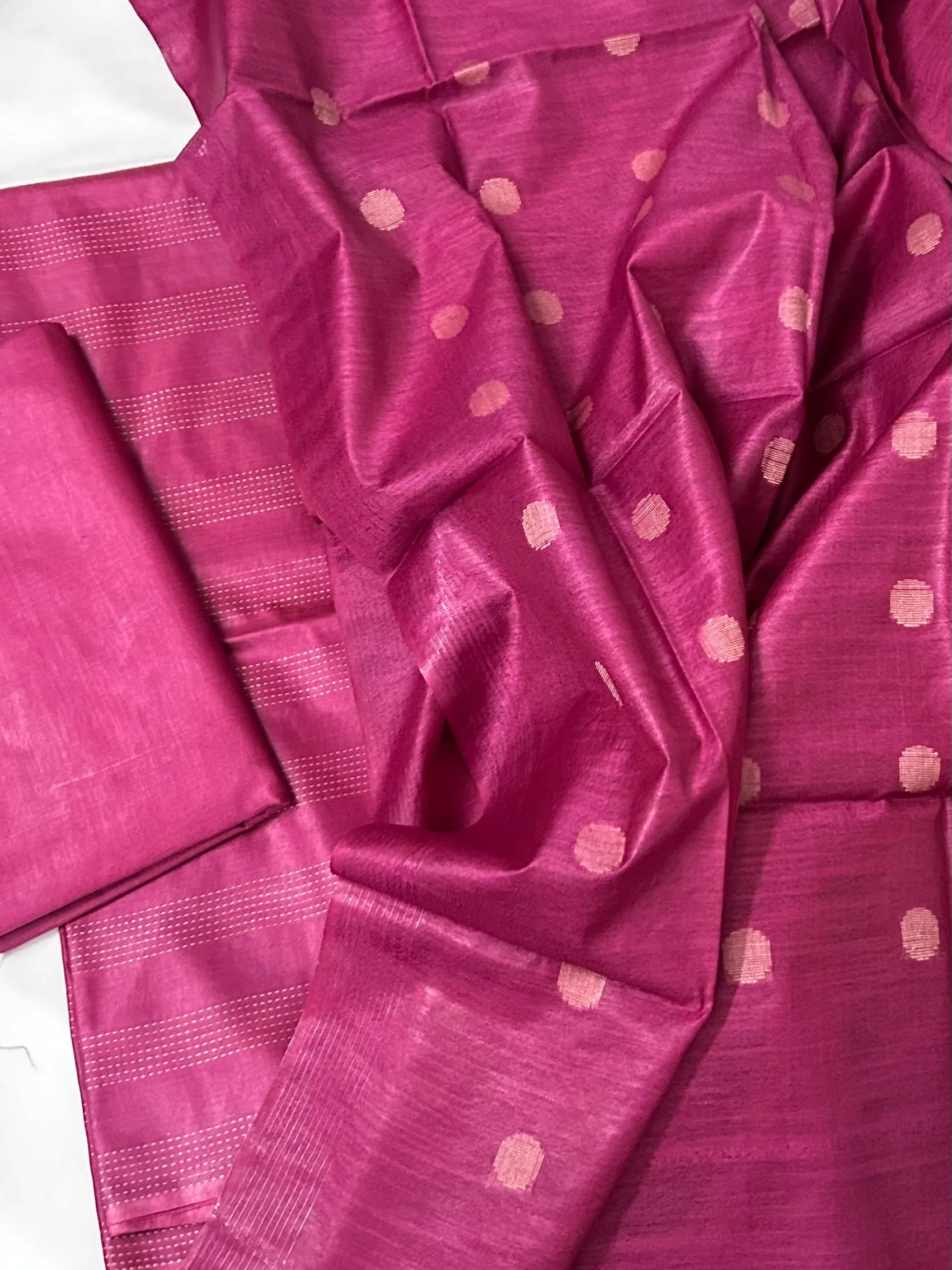 Katan silk dress material *