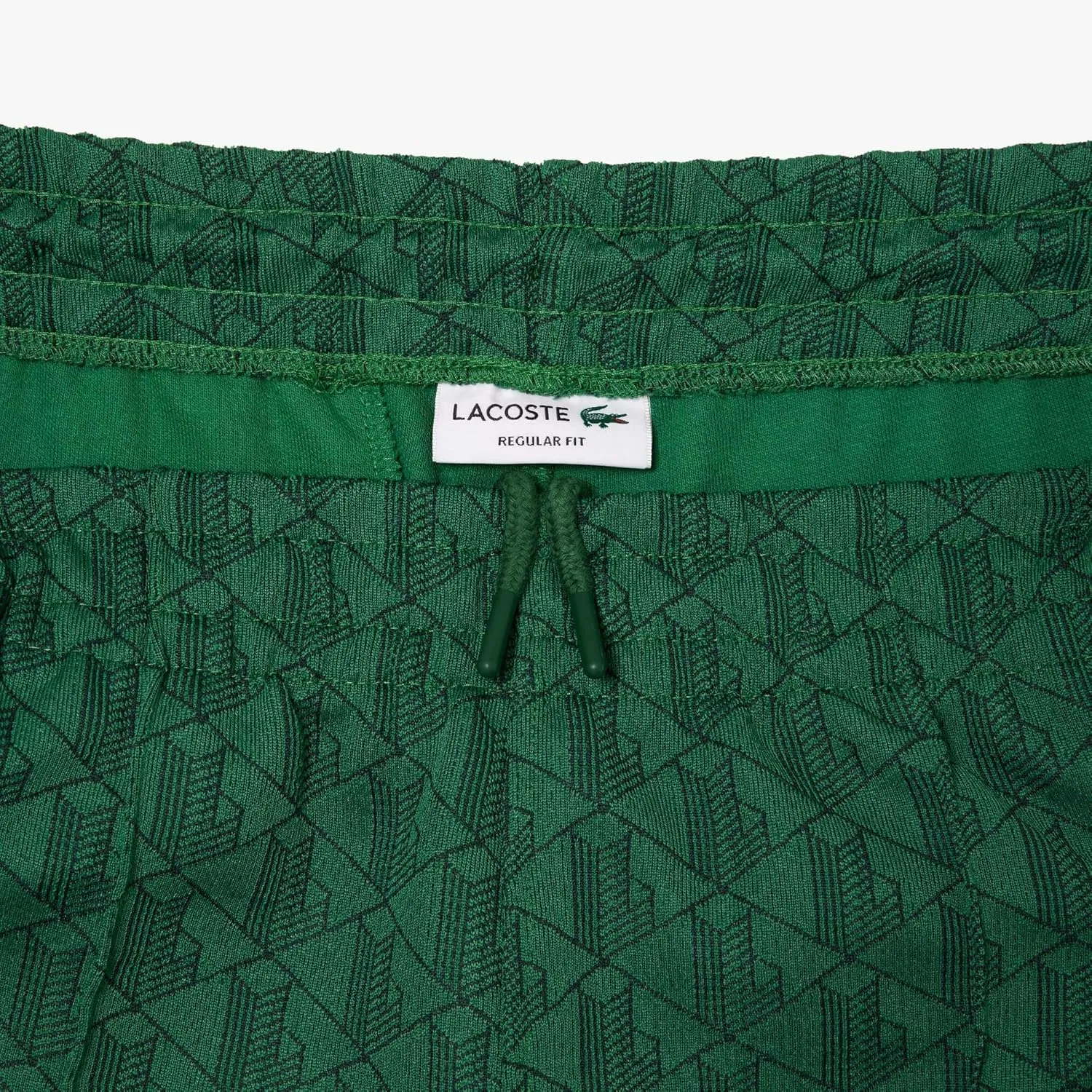 Lacoste Men's Vintage Fit Printed Monogram Track Pant