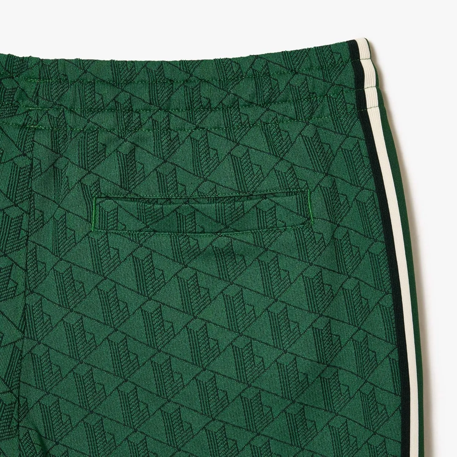 Lacoste Men's Vintage Fit Printed Monogram Track Pant