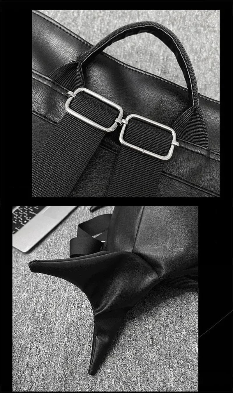 Leather Shark Backpack: Stylish Adventure