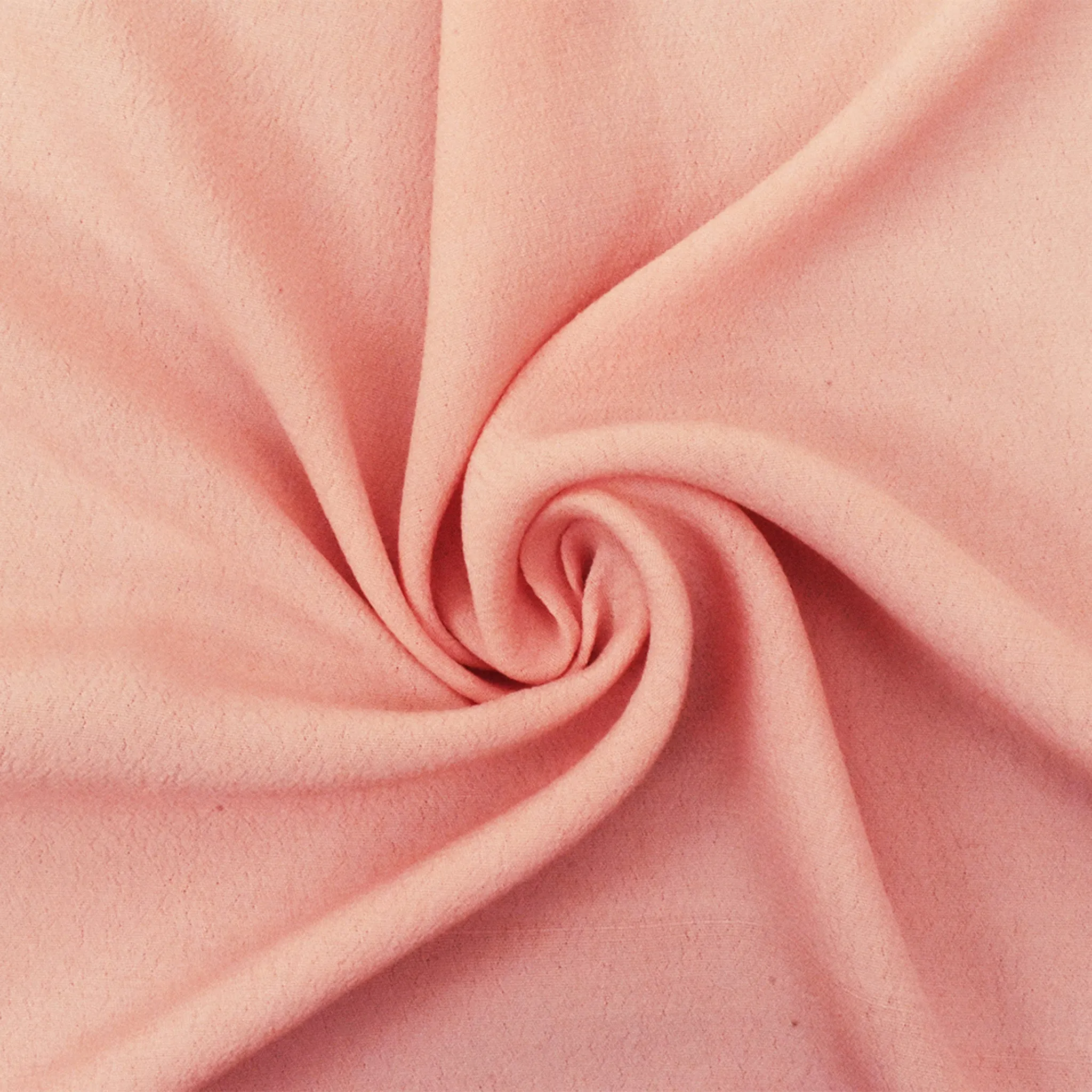 Light Pink Famous Designer Pebble Viscose Crepe Faille Woven Fabric