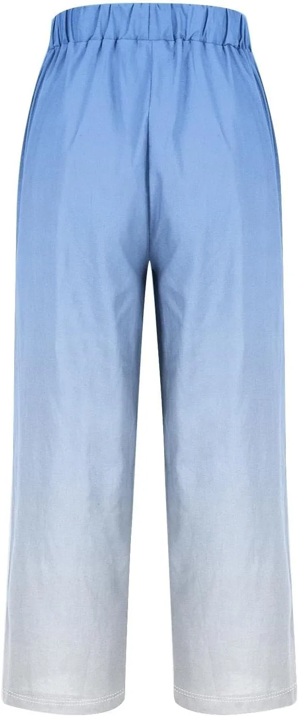 Linen Work Pants Women Plus Size Spring Womens Pants Dressy Casual Linen Womens Hemp Linen Yoga Pants