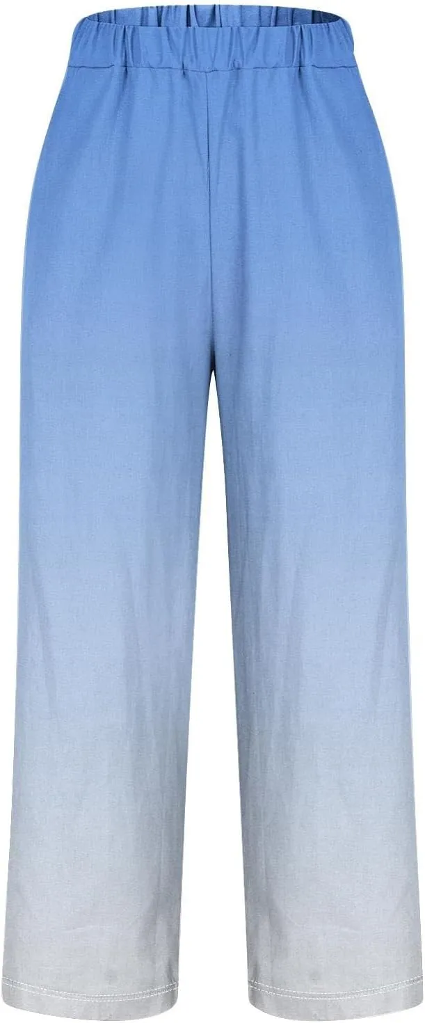 Linen Work Pants Women Plus Size Spring Womens Pants Dressy Casual Linen Womens Hemp Linen Yoga Pants
