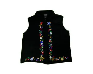 Lots Of Buttons-Medium Christmas Sweater