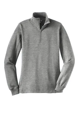 LST253 Sport-Tek Women's 1/4-Zip Sweatshirt - Vintage Heather