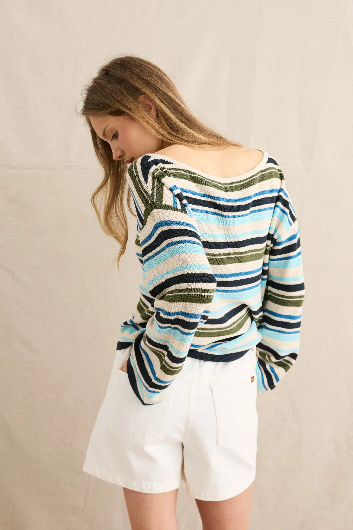 Luella Striped Knit Jumper