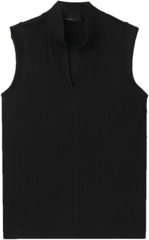 Men Tank Tops Solid Color V Neck Sleeveless Streetwear Male Vests