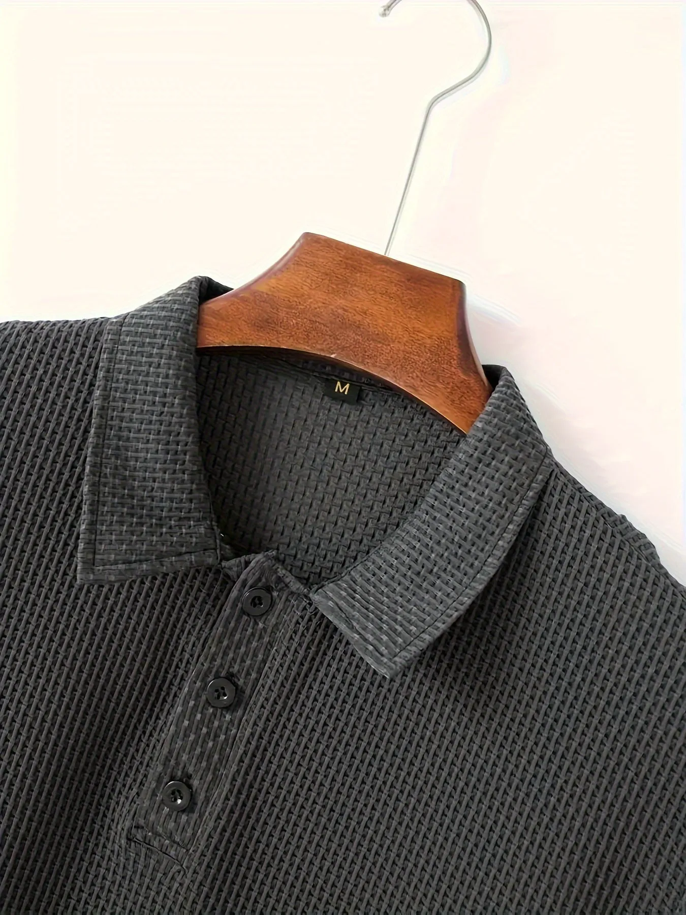 Mens Premium Quick-drying Lapel Golf Shirts - Fashionable Short Sleeve, Breathable Casual Style, Mid Stretch Regular Fit, Perfect Summer Tops for Warm Weather
