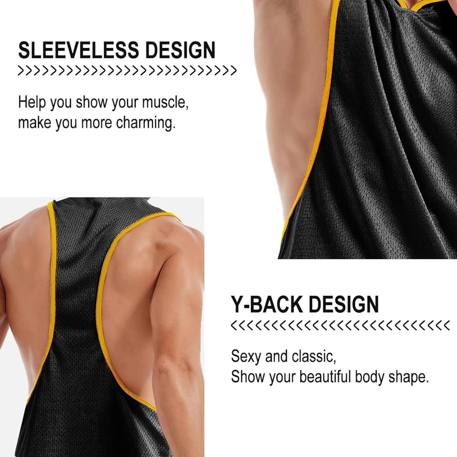 Men's Workout Hooded Tank Tops Bodybuilding Muscle Cut Off T Shirt Sleeveless Gym Hoodies