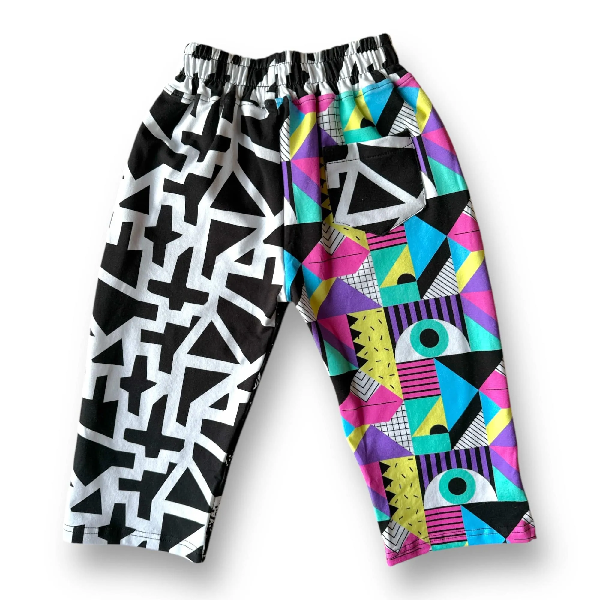 Mixed Up Baggy Pant