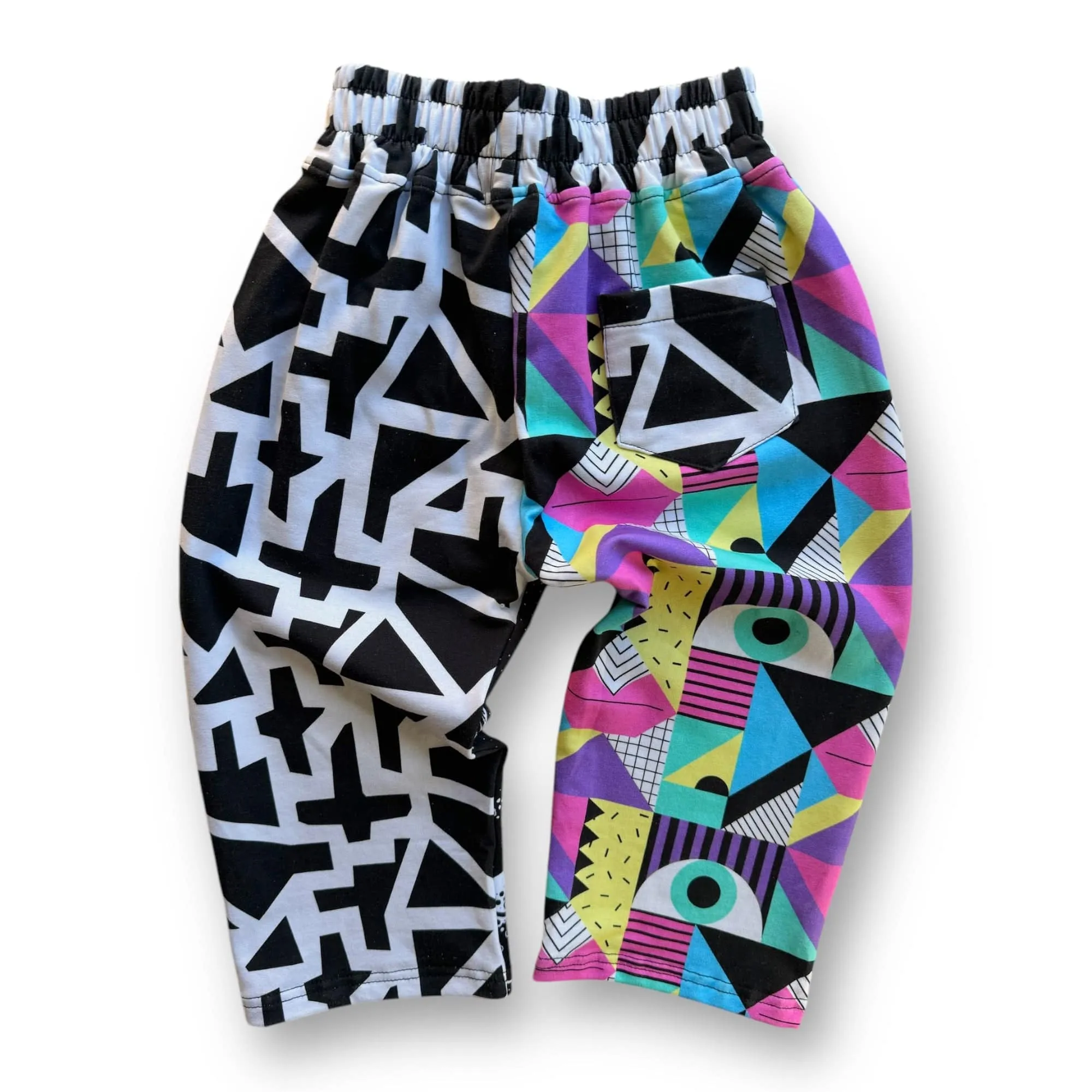 Mixed Up Baggy Pant