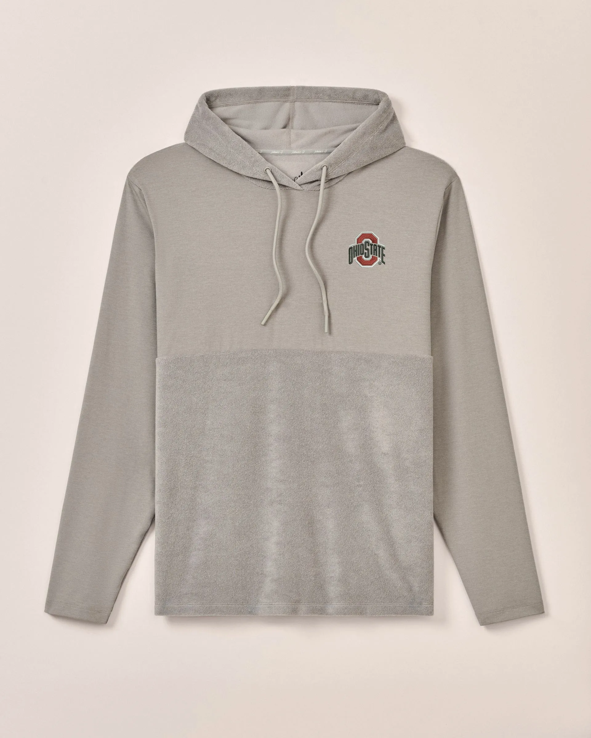 Ohio State Haggard Mixed Media Hoodie