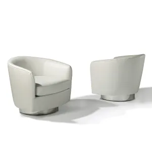 Papa Roxy Chair with Metal Base