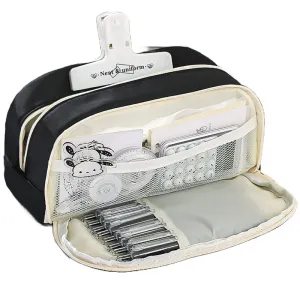 Pen Pencil Case Durable Big Storage Pen Pouch Bag for School Supplies Office College Teen Girls Adults