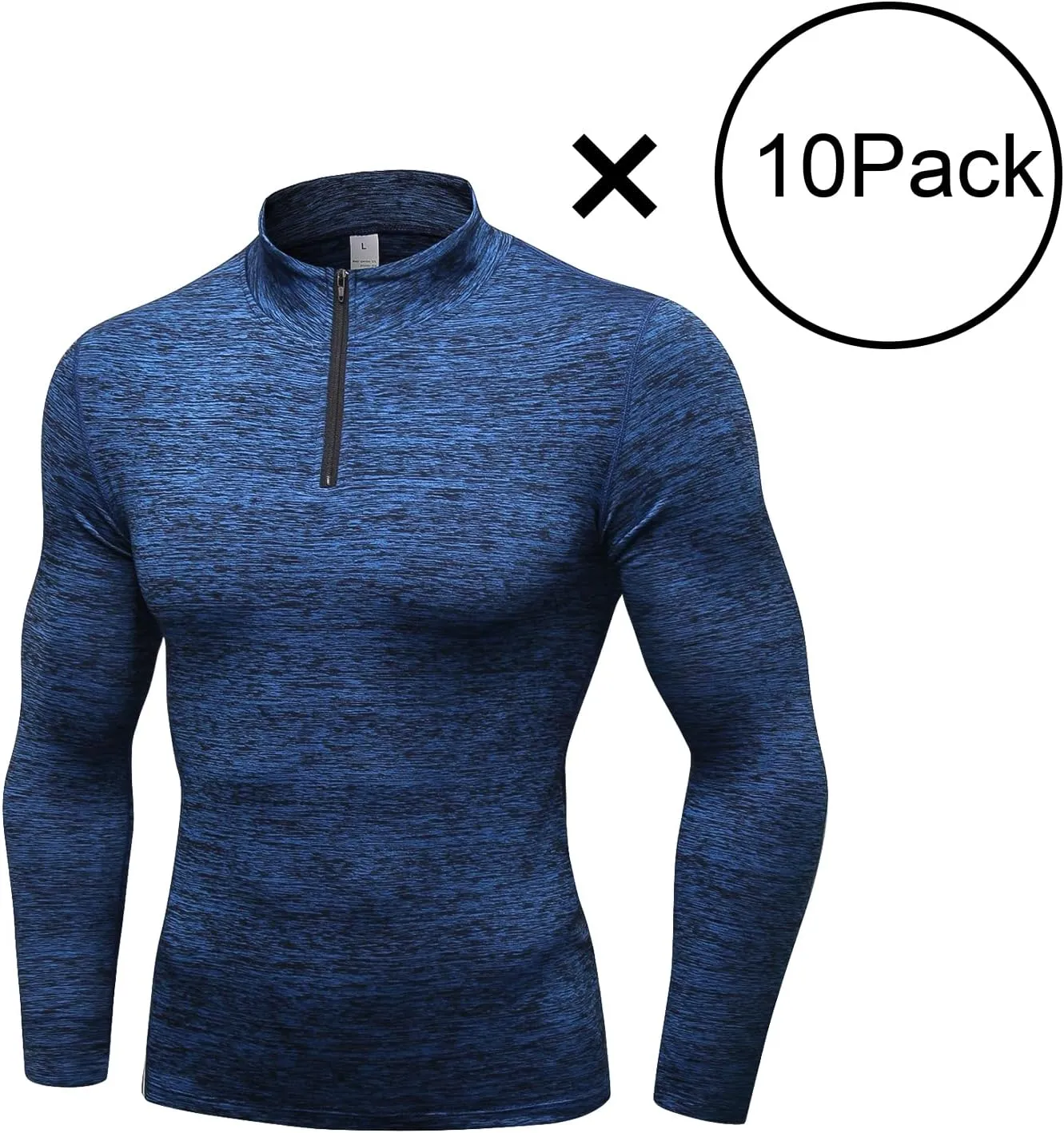 Personalized Men Thermal Compression Shirt Custom Logo Long Sleeve Athletic Baselayer Undershirt Gear T-Shirt