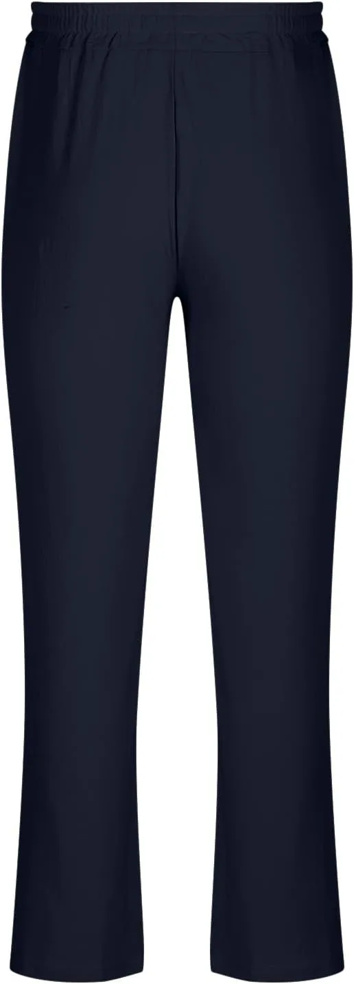 Plus Size Pants for Mens Elastic Waist Casual Pants Solid High Waist Pants Wide Leg Trousers Lightweight Loose Pant