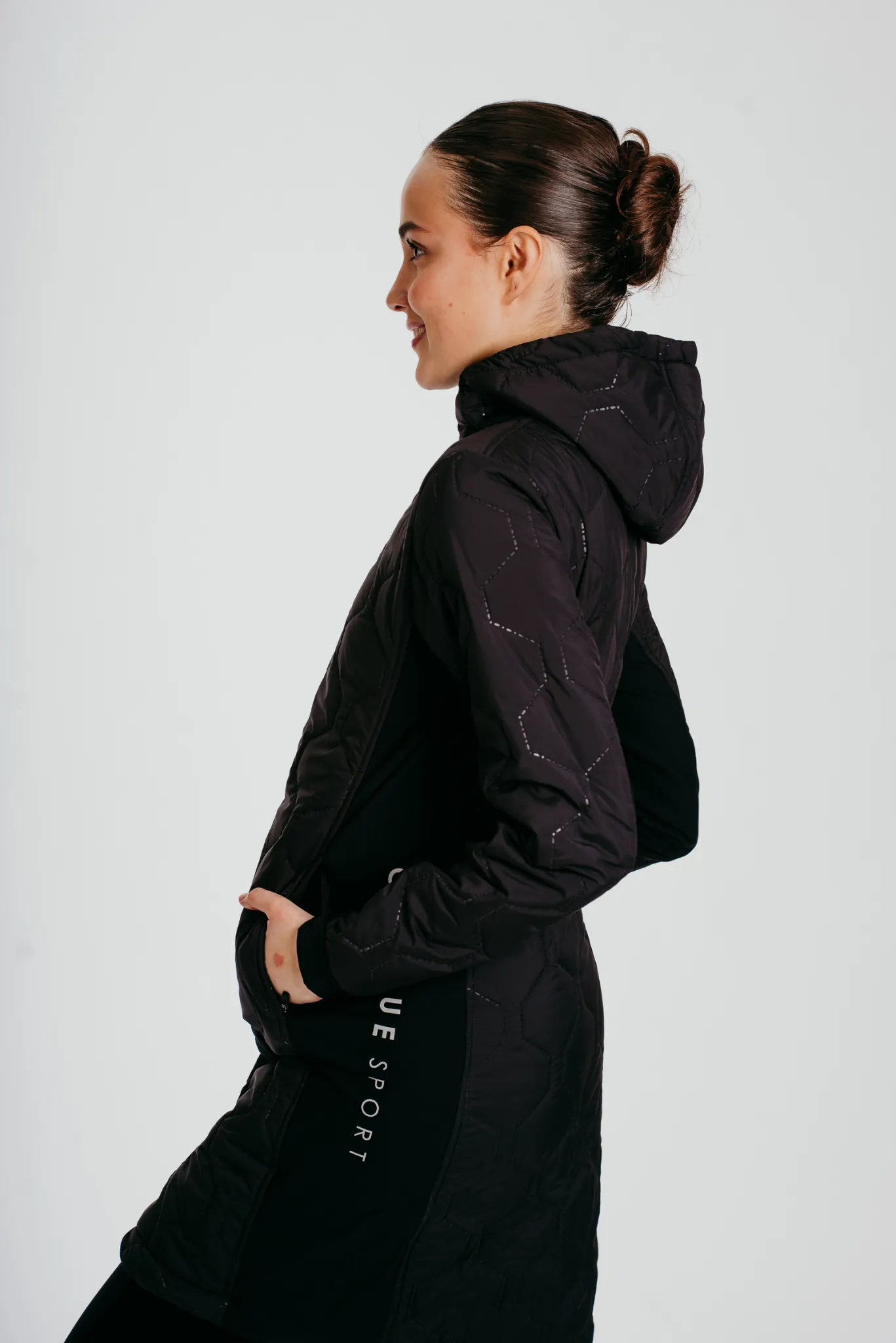 Prepare To Win Long-line Coat In Black