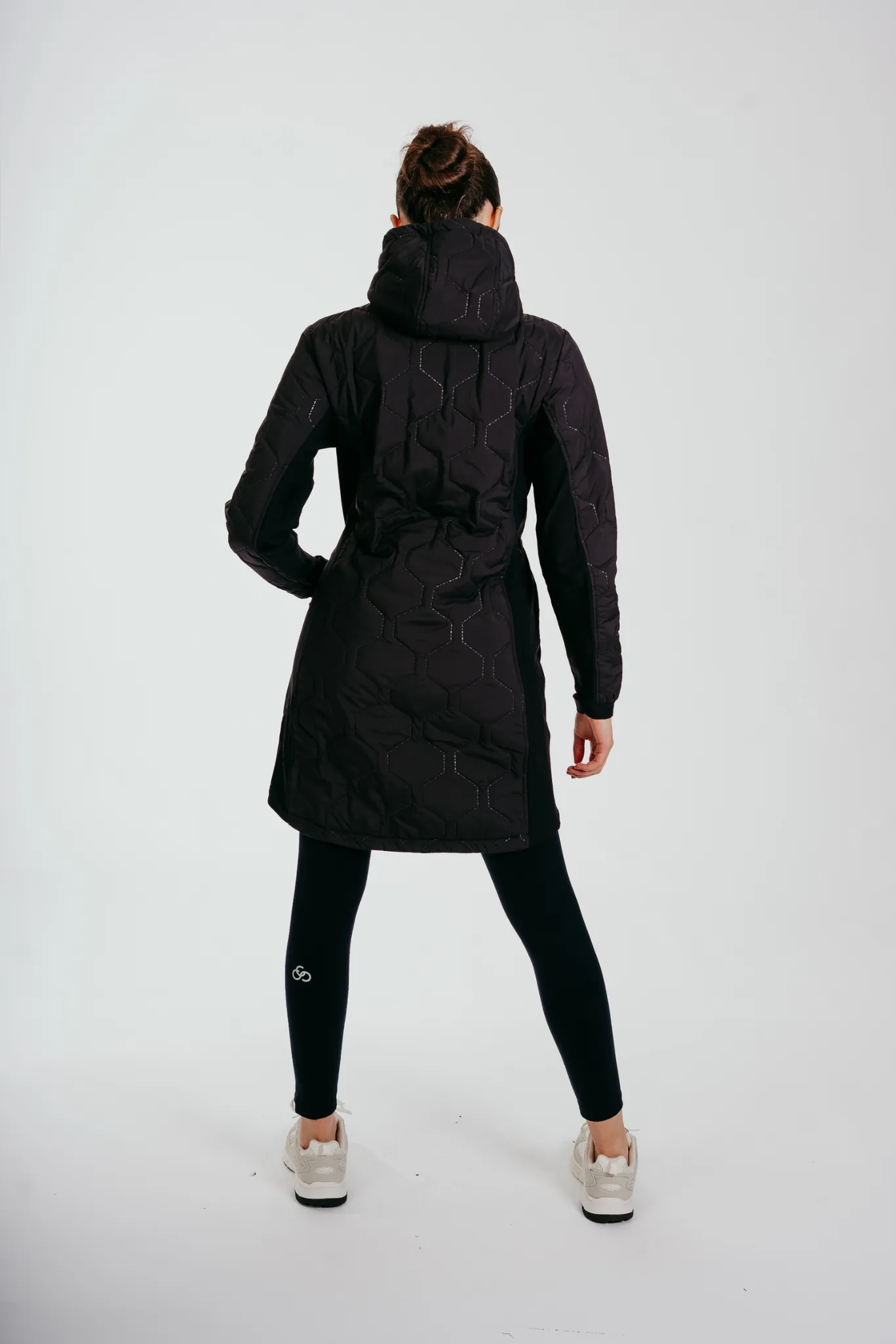 Prepare To Win Long-line Coat In Black