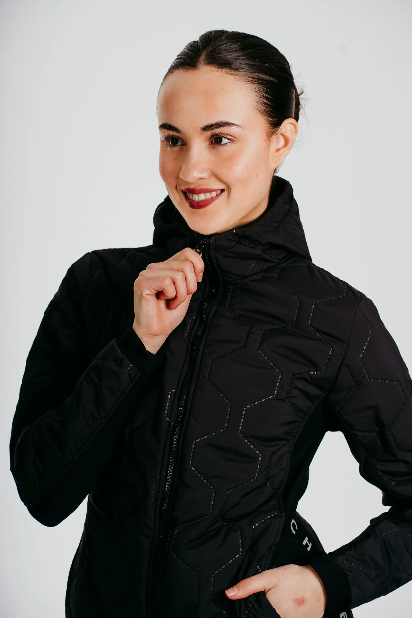 Prepare To Win Long-line Coat In Black