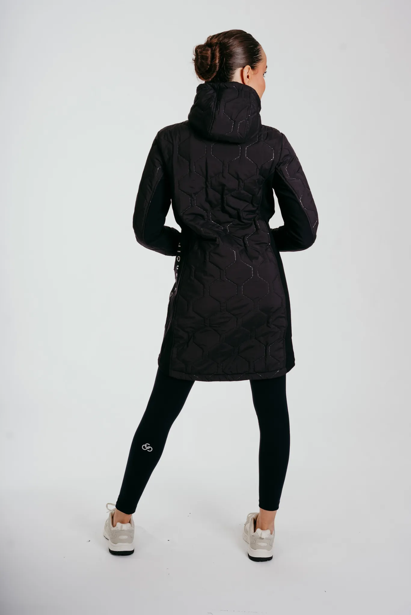 Prepare To Win Long-line Coat In Black